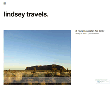 Tablet Screenshot of lindseytravels.com